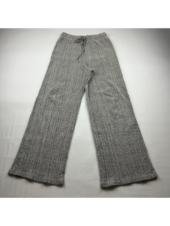 Zara Pants - Zara Textured Knit Wide Leg Lounge Pant S